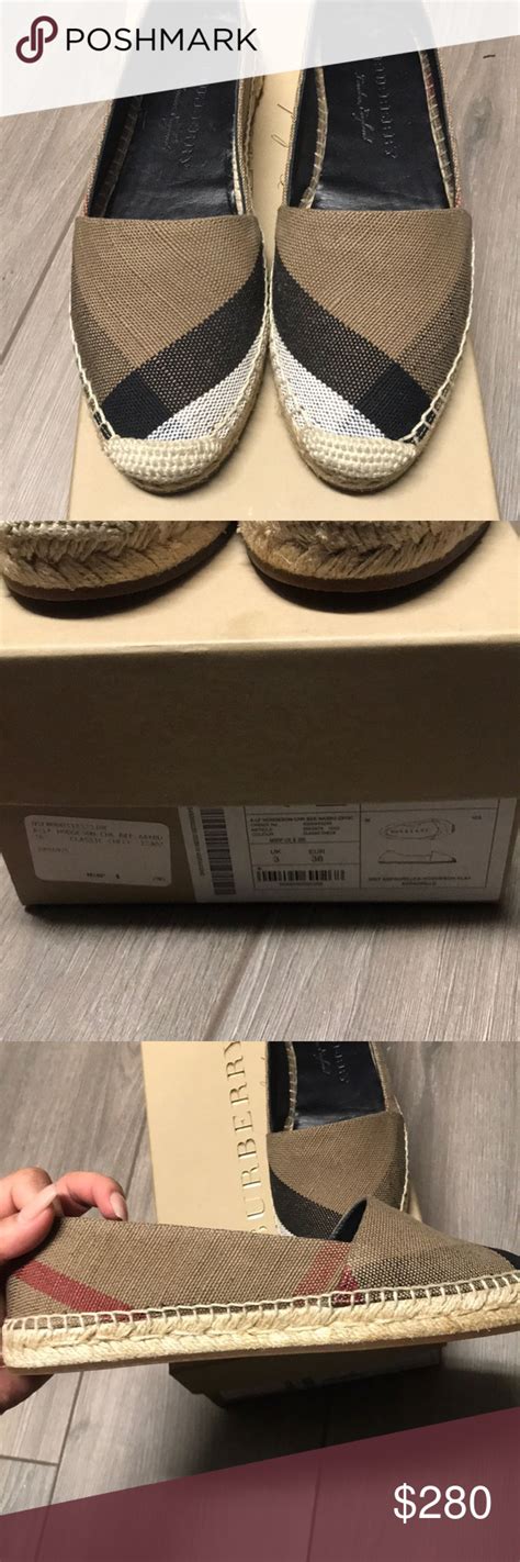 burberry espadrilles size review